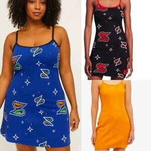 Nike Ribbed Summer Dresses Large And Xl (Xl Is Nwot) Lg Is With Tags Lot Of 3